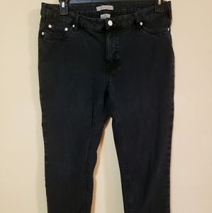 Regal Jeans black jean capris